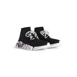 Men’s Speed 2.0 Lace-up Graffiti Recycled Knit Sneaker  in Black - Image 2